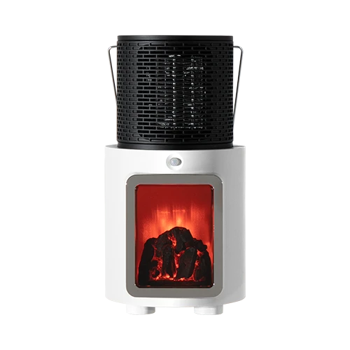 暖炉調 コンパクトセラミックファンヒーター ホワイト